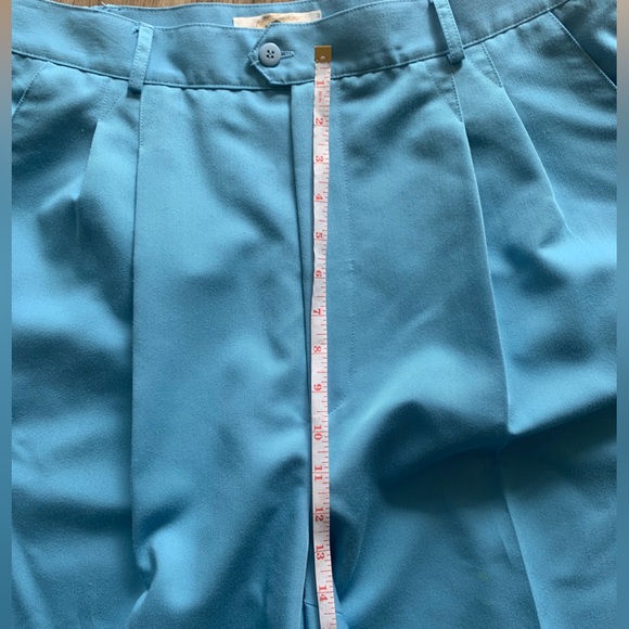 Size 16 vintage coloured trousers. High rise. Made in canada - Picture 2 of 6